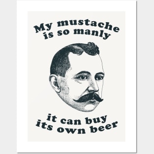 My Mustache Posters and Art